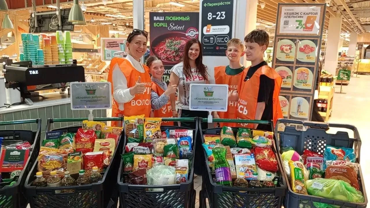 Добряки собрали больше двух центнеров продуктов 

Итогами акции «Корзина доброты» поделилась «Молоде