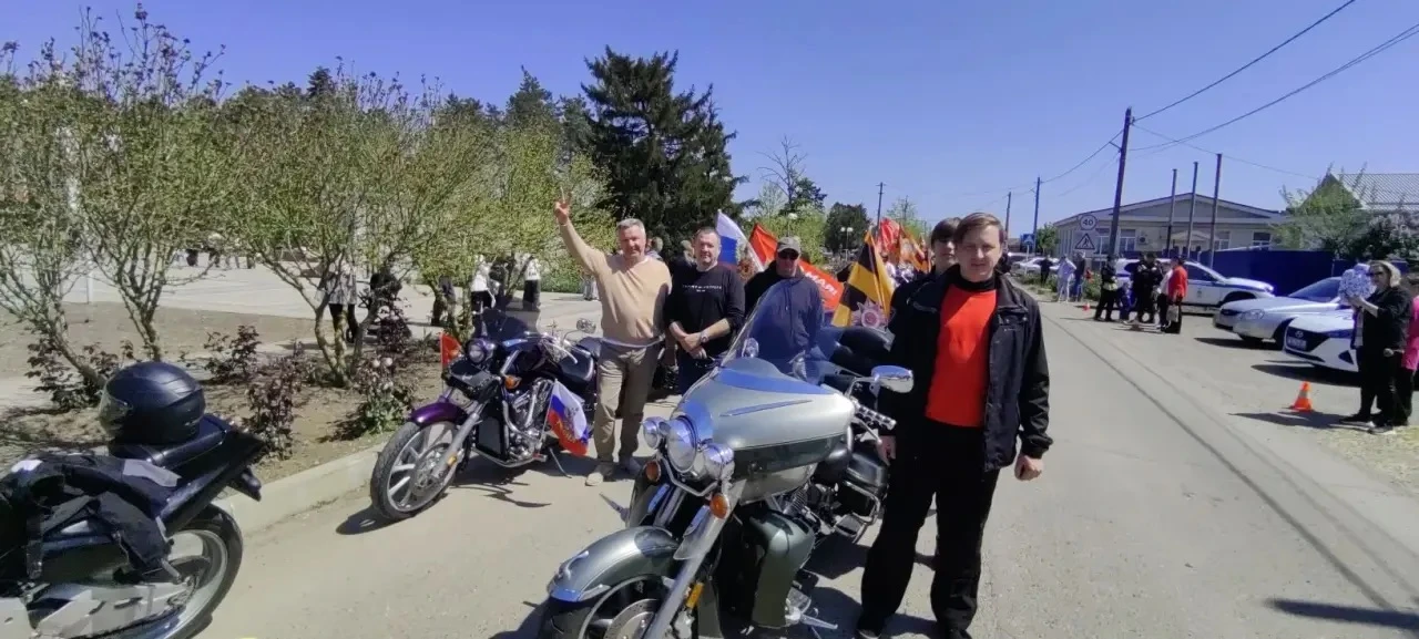 🏍️Мотопробег байкеров в честь Дня Победы  В преддверии Дня Победы по всей стране традиционно проходя