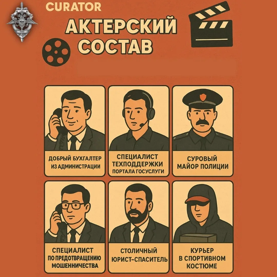 Актёрский состав одного телефонного звонка