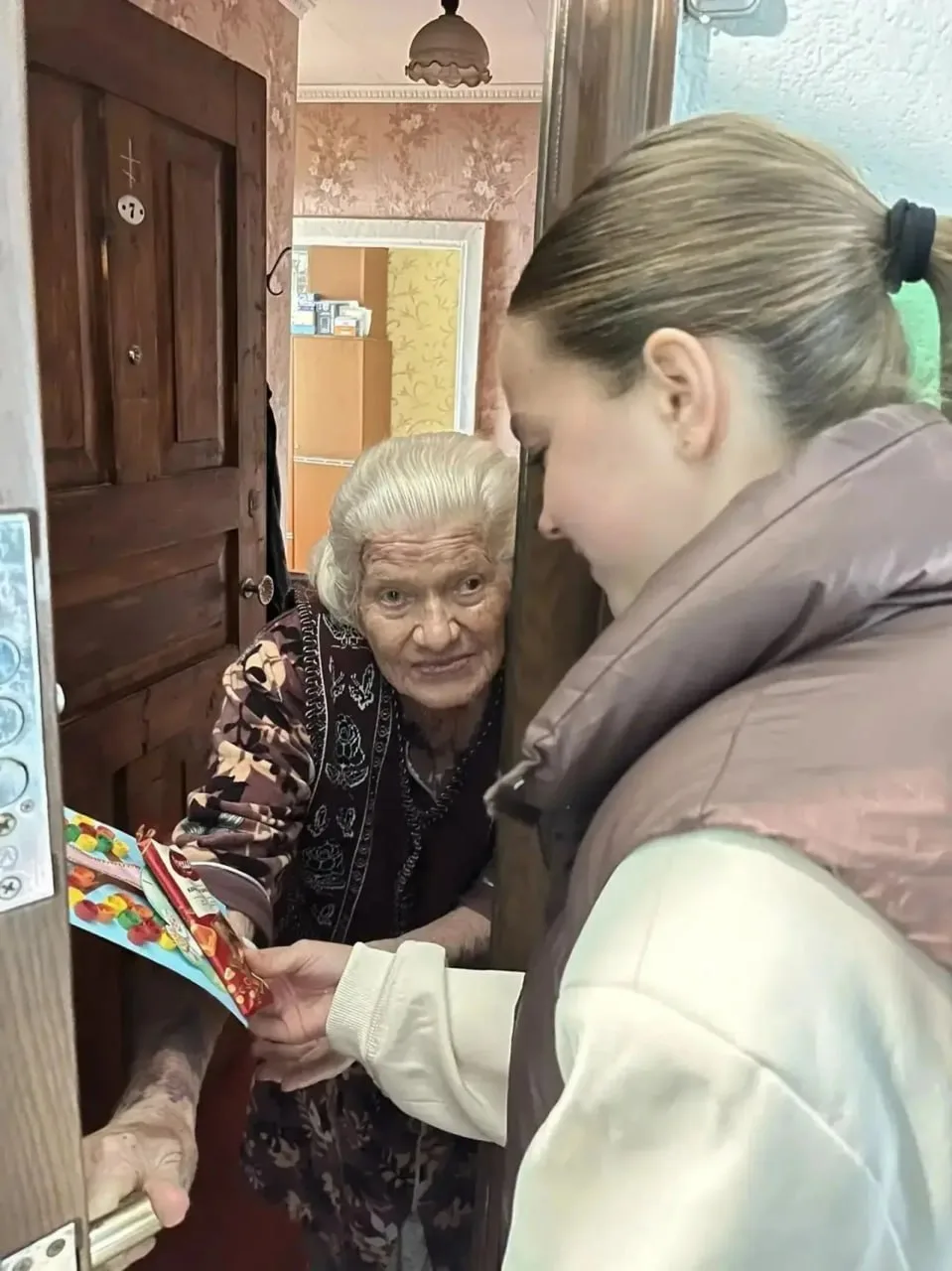 🙏🏼Елецкие школьники навестили жителей блокадного Ленинграда, узников концлагерей и вд...