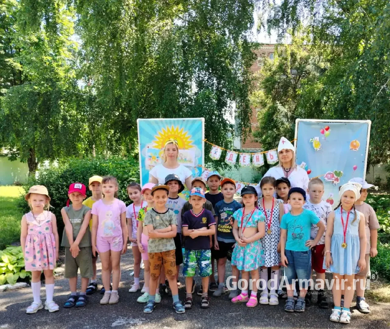 В Армавире в детском саду №6 прошёл День здоровья
______
В детском саду №6 прошёл яркий и полезный п