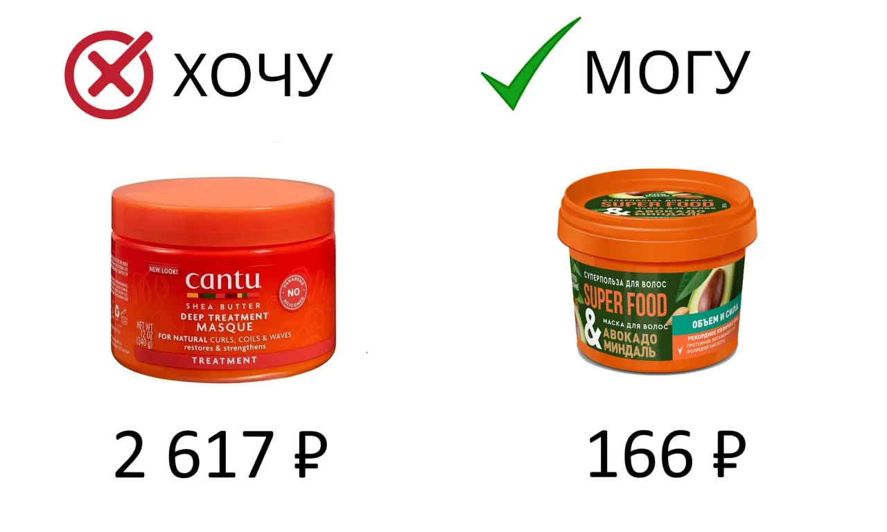 Хочу: Cantu Маска для волос Natural Hair Deep Treatment Masque, 340 мл Могу: fito cosmetic Маска для