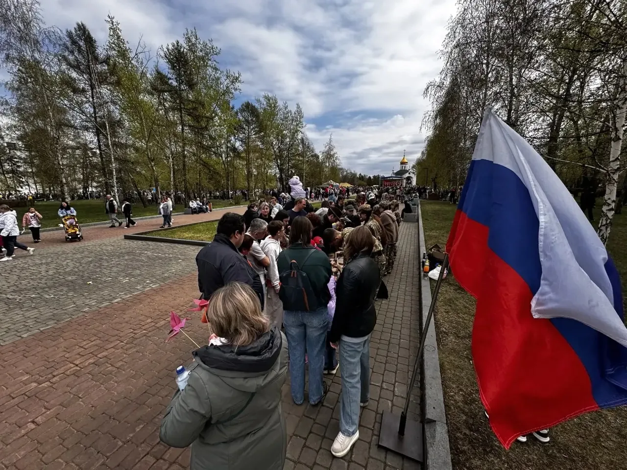 🇷🇺Сегодня, в честь празднования 81-й годовщины Великой Победы, учащиеся нашего военно-патриотическог