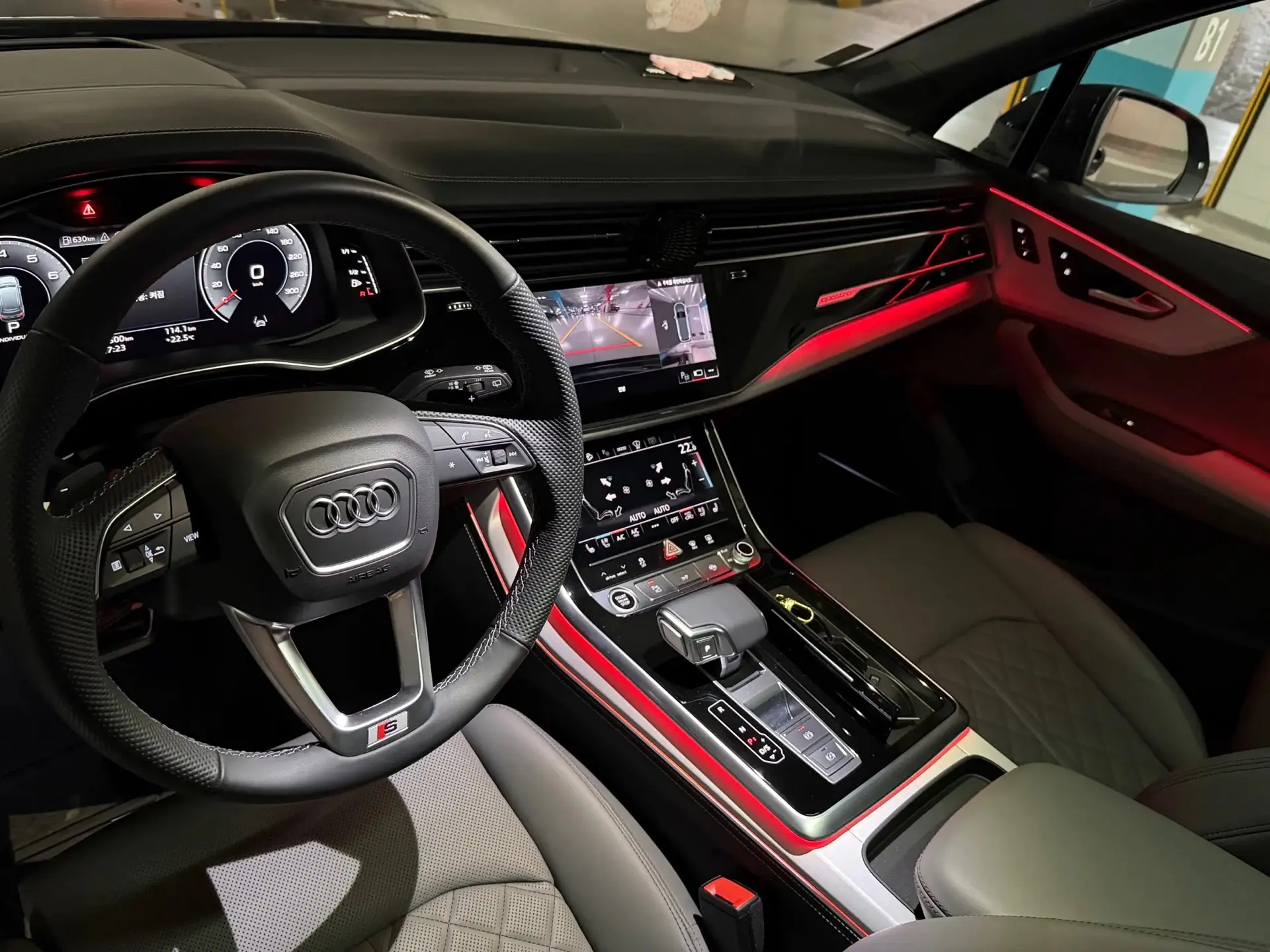 🚘🚨Audi Q7 2-й рестайлинг так же в продаже в Южной Корее  — 2025г., 3.0л., бензин, 340 л.с., мягкий г