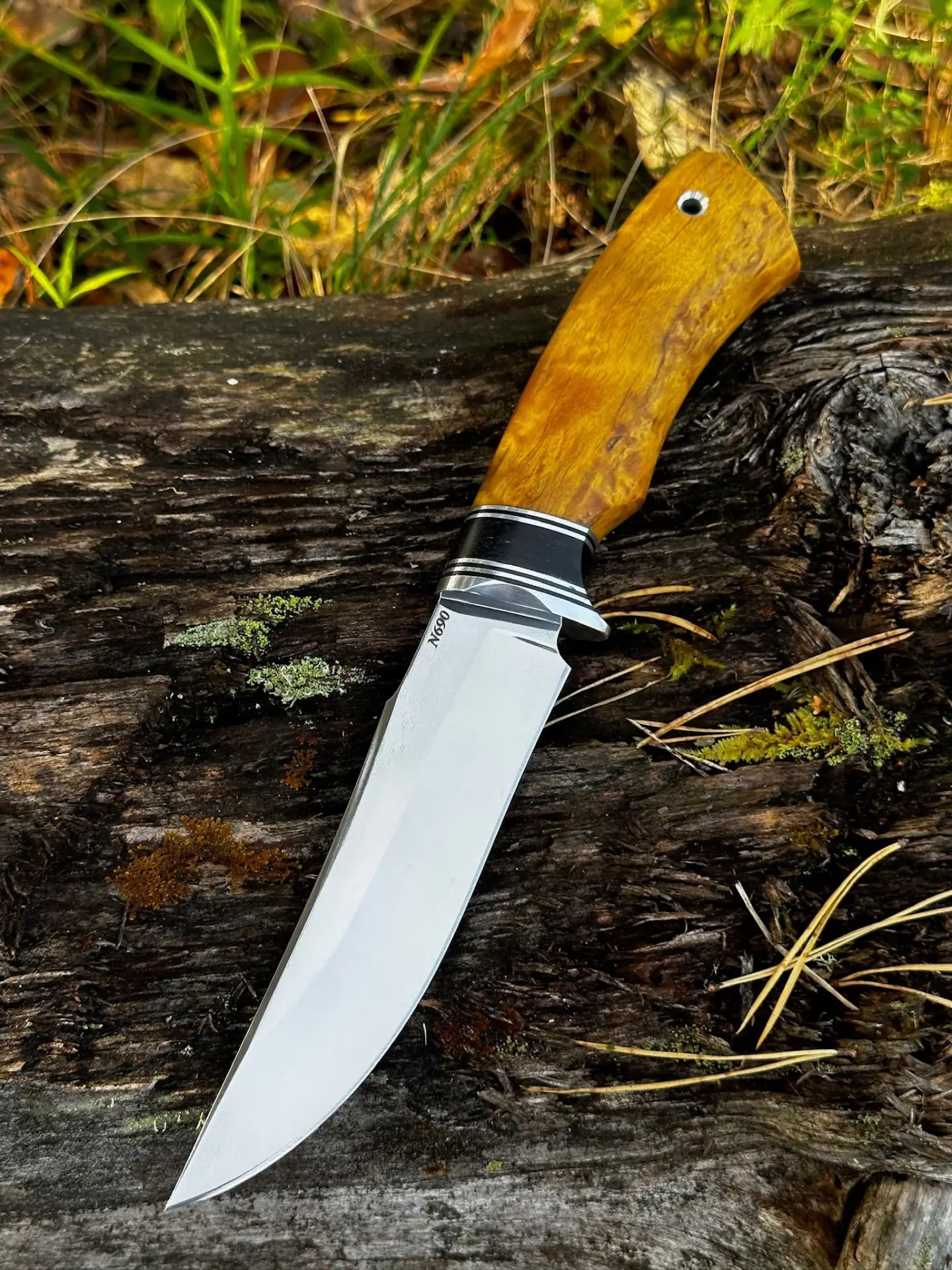 ⚔️ Нож «Щучий» из нержавеющей стали N690.