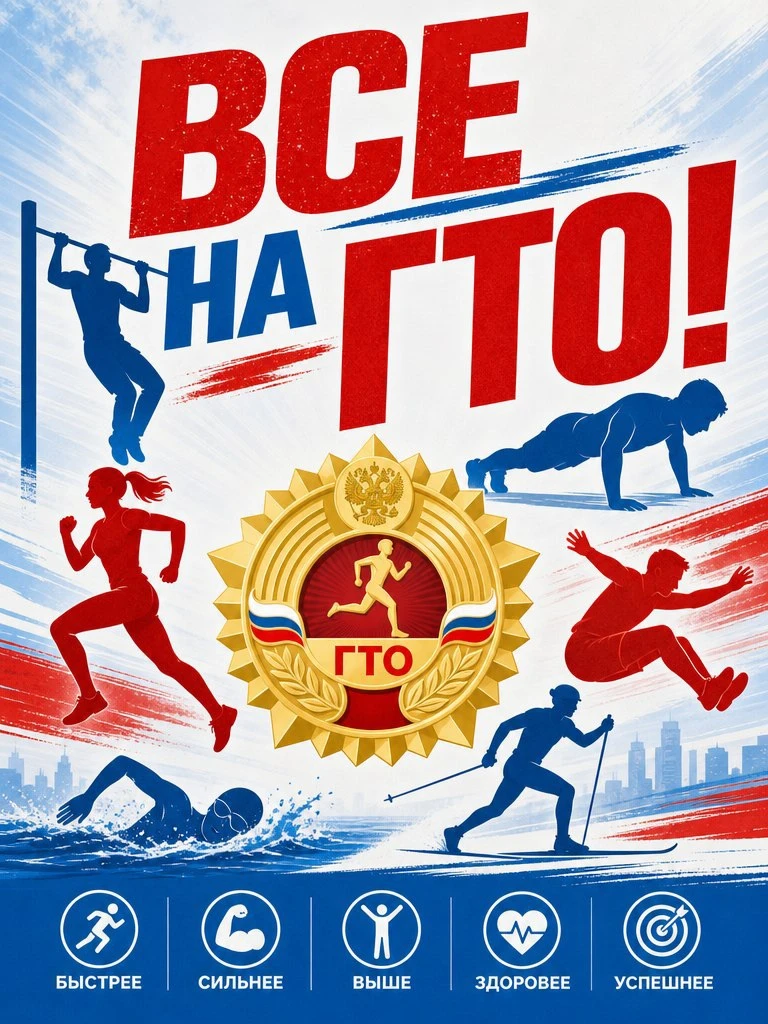 📢 Внимание! Информация о сдаче нормативов ГТО 📢