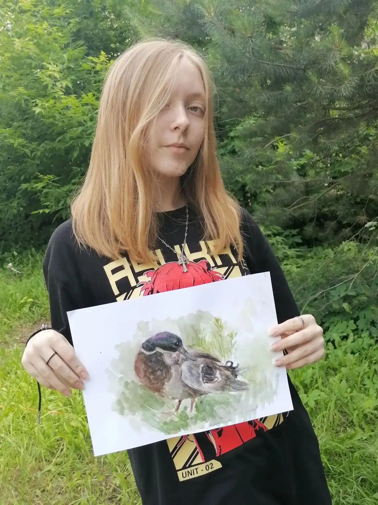 🎨Пока одни ребята знакомились с гончарным мастерством, другие трудились на пленэре. Молодцы!👍