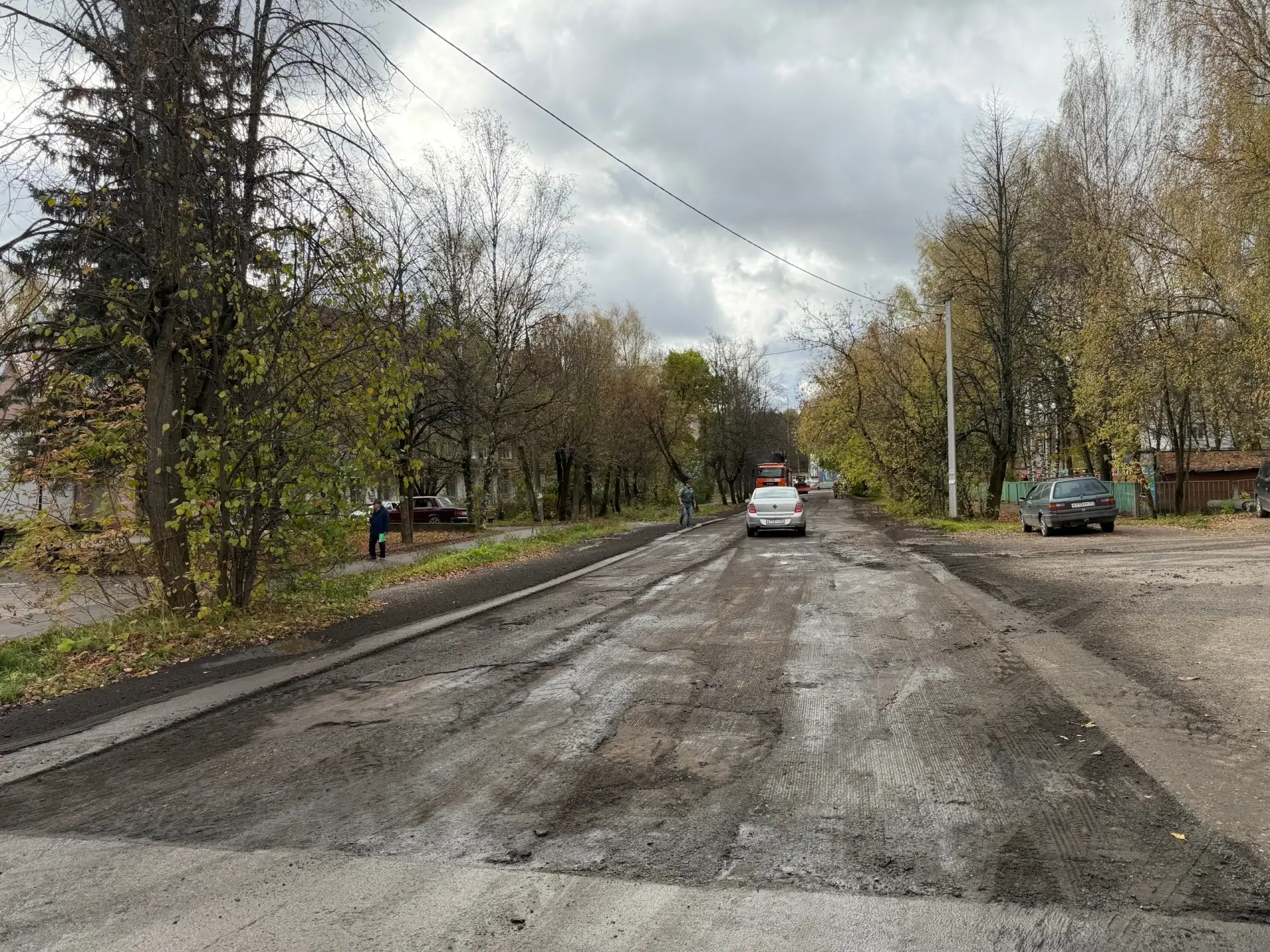 В рамках заключенных муниципальных контрактов подрядная организация приступила к ремонт...