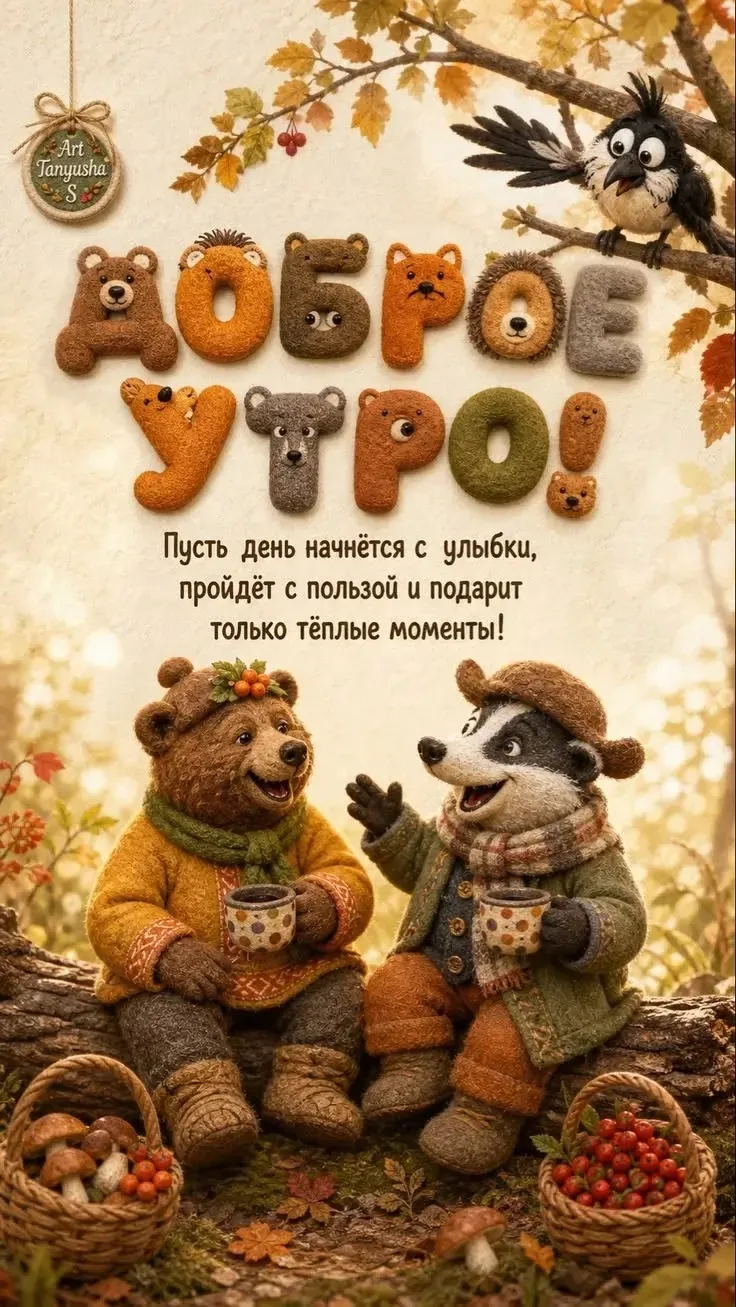 ДОБРОЕ УТРО 🍂☀️☕️
