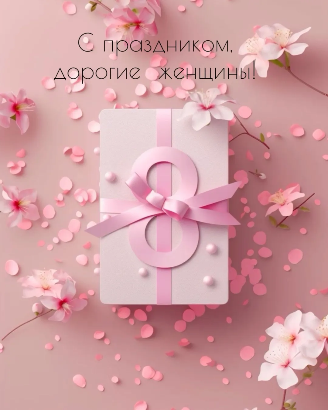 С праздником весны, милые женщины!