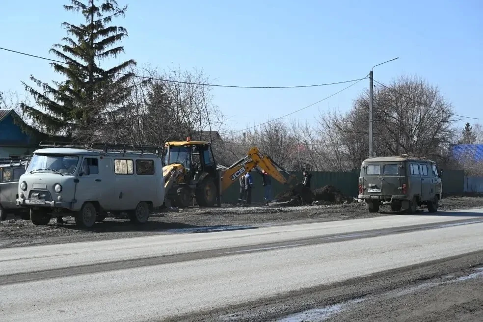 ВНИМАНИЕ❗️  При подключении на новую магистраль у подрядчиков произошли непредвиденные обстоятельств