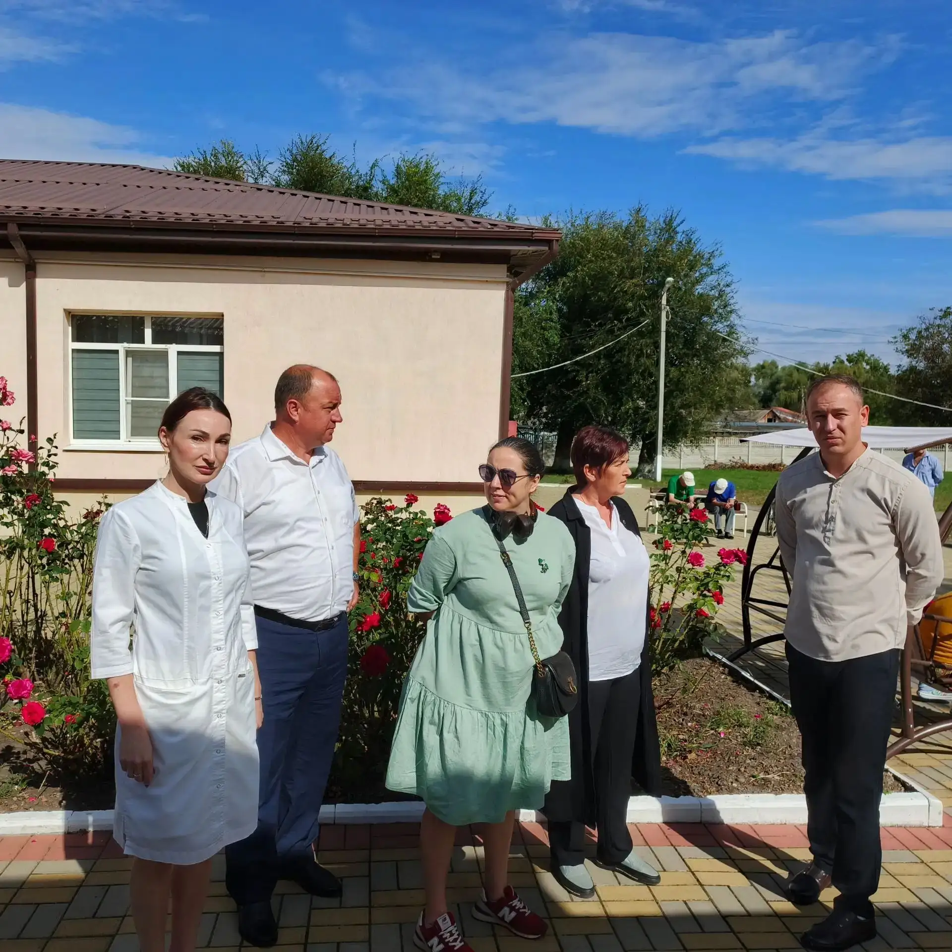 Сегодня в нашем доме-интернате состоялся рабочий визит представителей благотворительног...