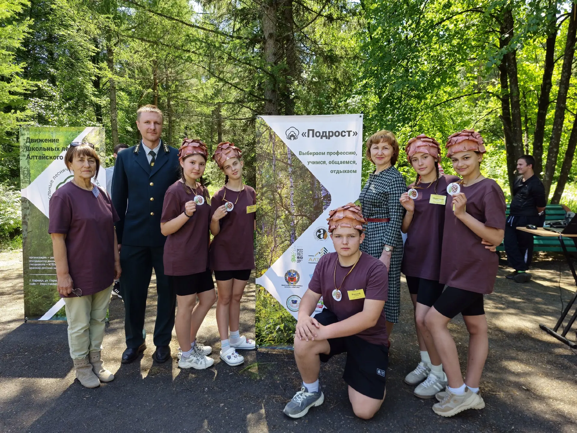 В Бийске дан старт краевому слёту школьных лесничеств «Подрост»! 🌲