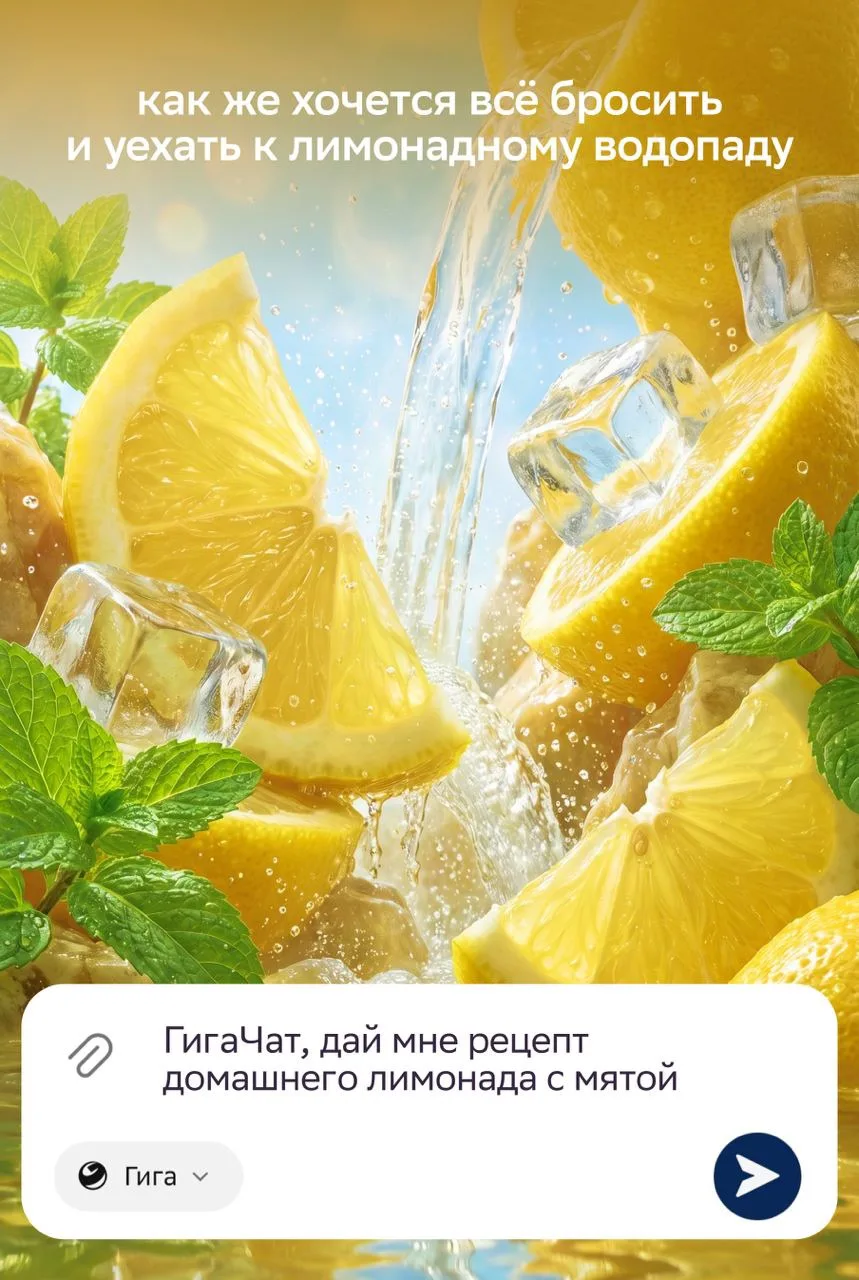 Сейчас бы ЛИТР ПРОХЛАДНОГО ЛИМОНАДА, да ПОБОЛЬШЕ 🍦  А на закуску — арбузный сорбет или мороженое. В 