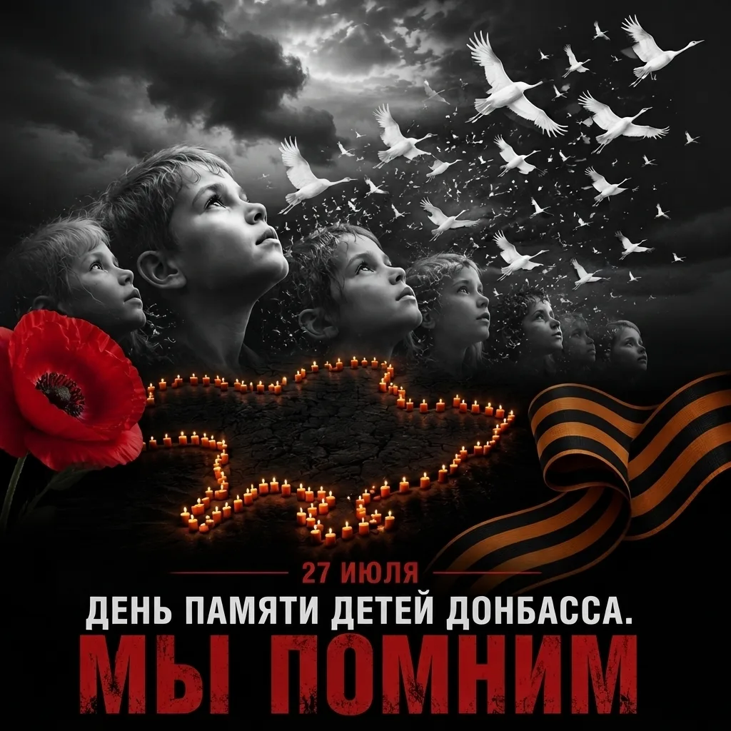 В Сургуте почтили память детей Донбасса: акция-реквием состоялась.

Сегодня, 27 июля, в День памяти 