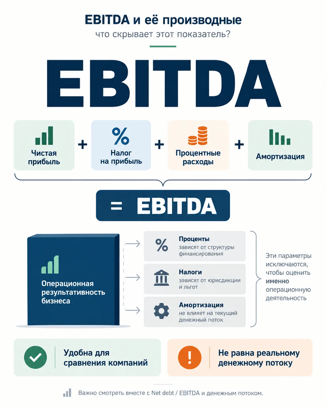 📊 EBITDA и её производные: что скрывает этот показатель?