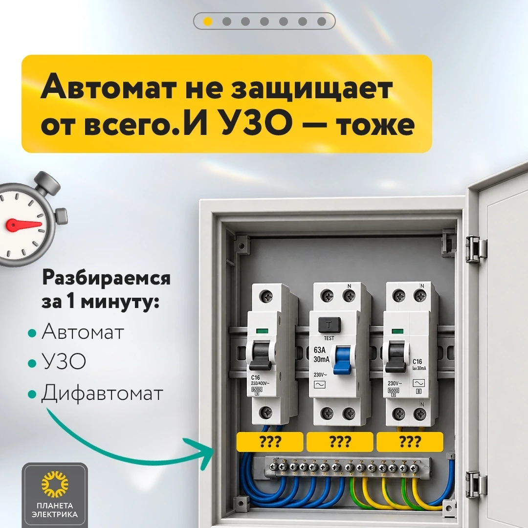«У меня в щите автоматы стоят — значит, всё защищено» 👌