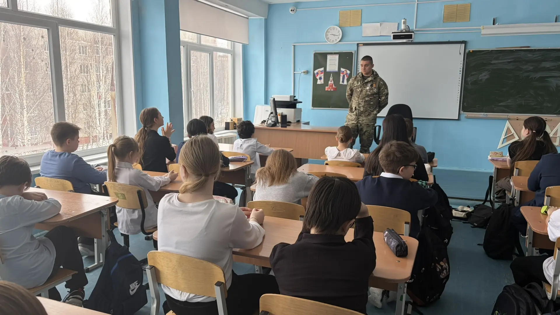 🙌Ученическая неделя добра в Югре!  Наша школа активно принимает участие в неделе добра и сегодняшний