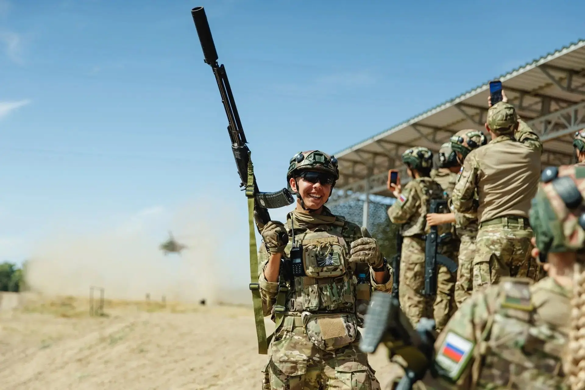 Калмыцкая команда «Джунгары 08» продолжает выступление в военно-патриотической игре «За...