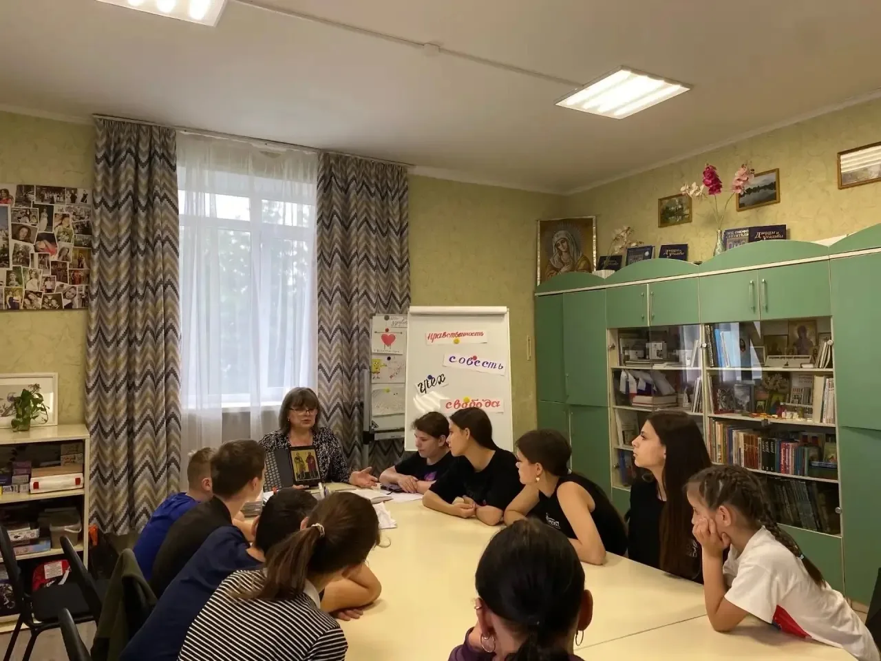 ✨ В День памяти апостолов Петра и Павла мы говорили о нравственных ориентирах: совести, свободе, гре