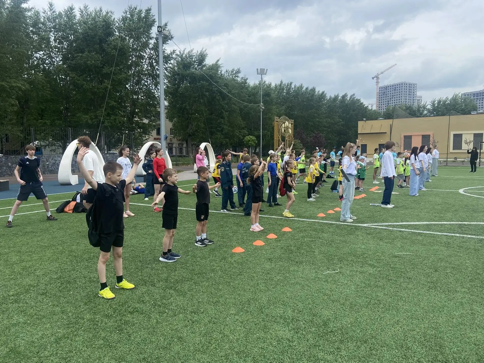 Команда Губернаторского лицея заняла 1-е место на муниципальном этапе Всероссийского физкультурного 