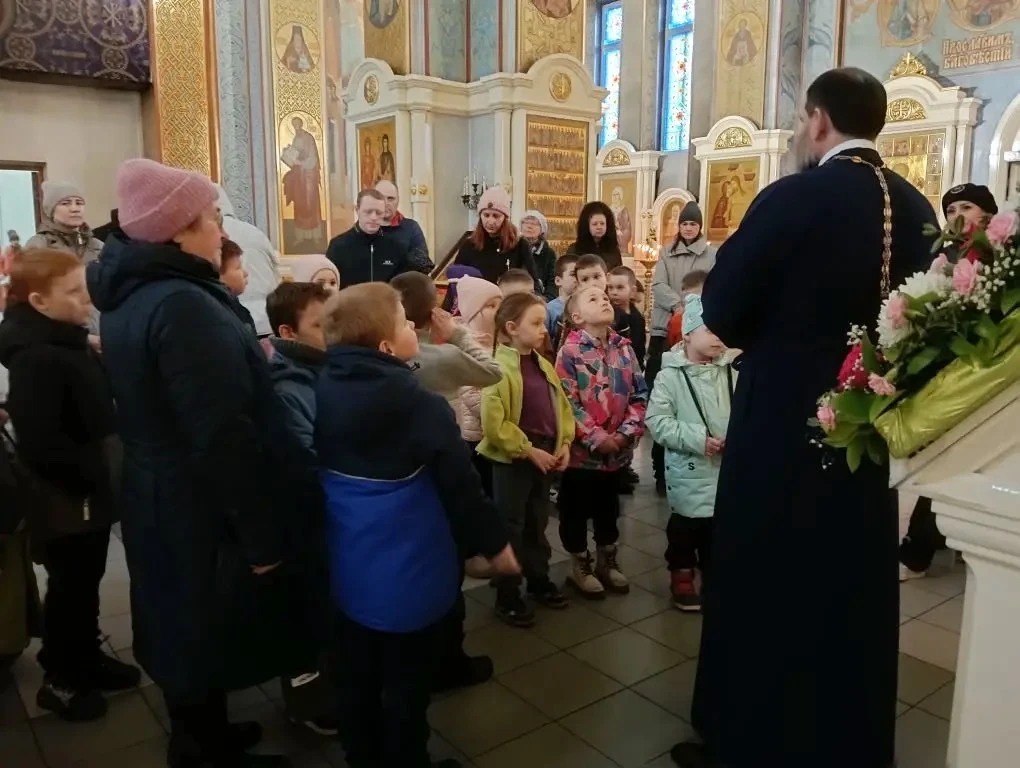 Ребятишки из МАУ ДО АГО «Молодежный центр «Перспектива» г.Ангарска на Светлой седмице побывали в Анг