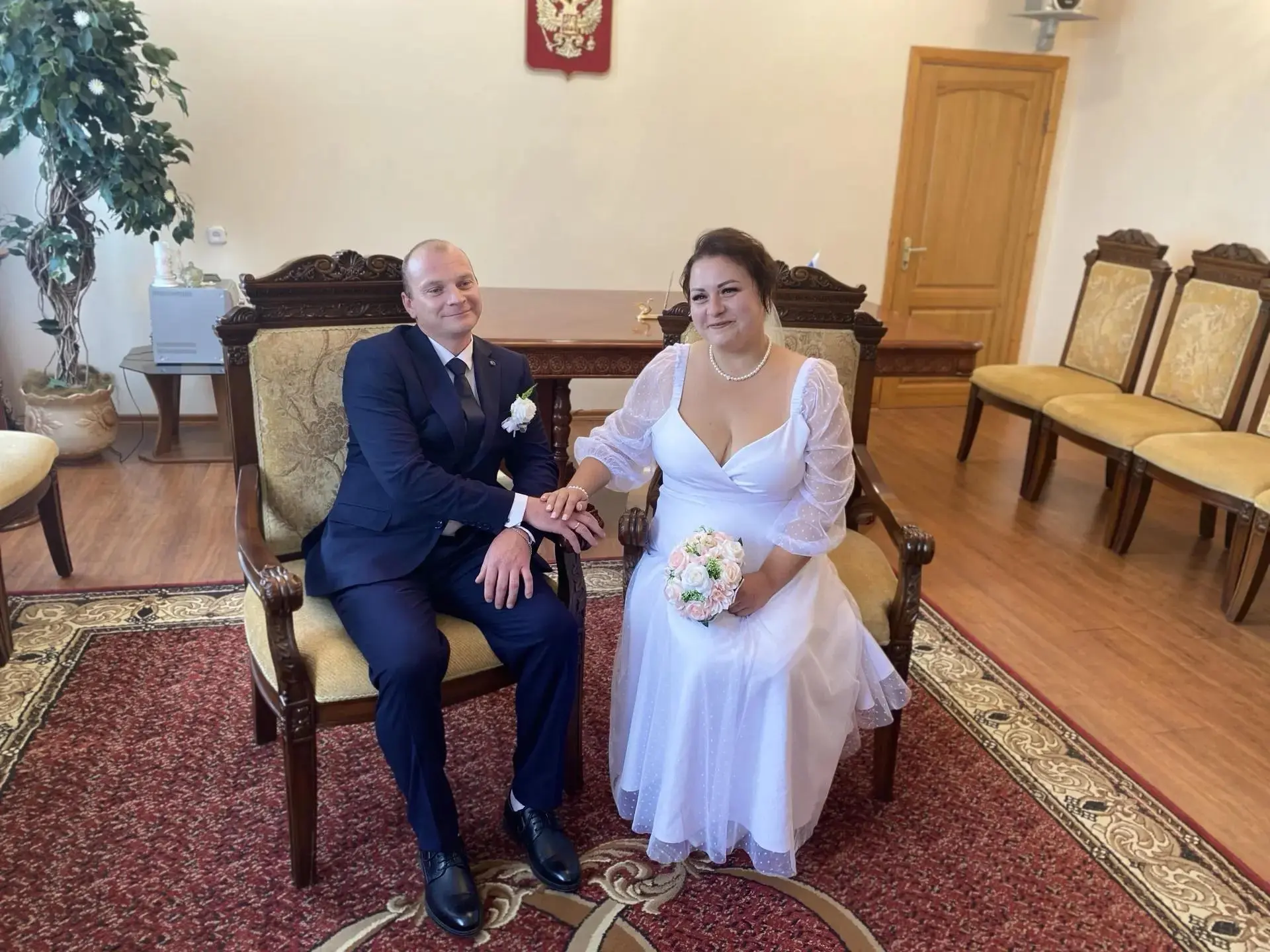 ❤️Поздравляем счастливых молодожёнов Александра и Кристину с днем бракосочетания!
