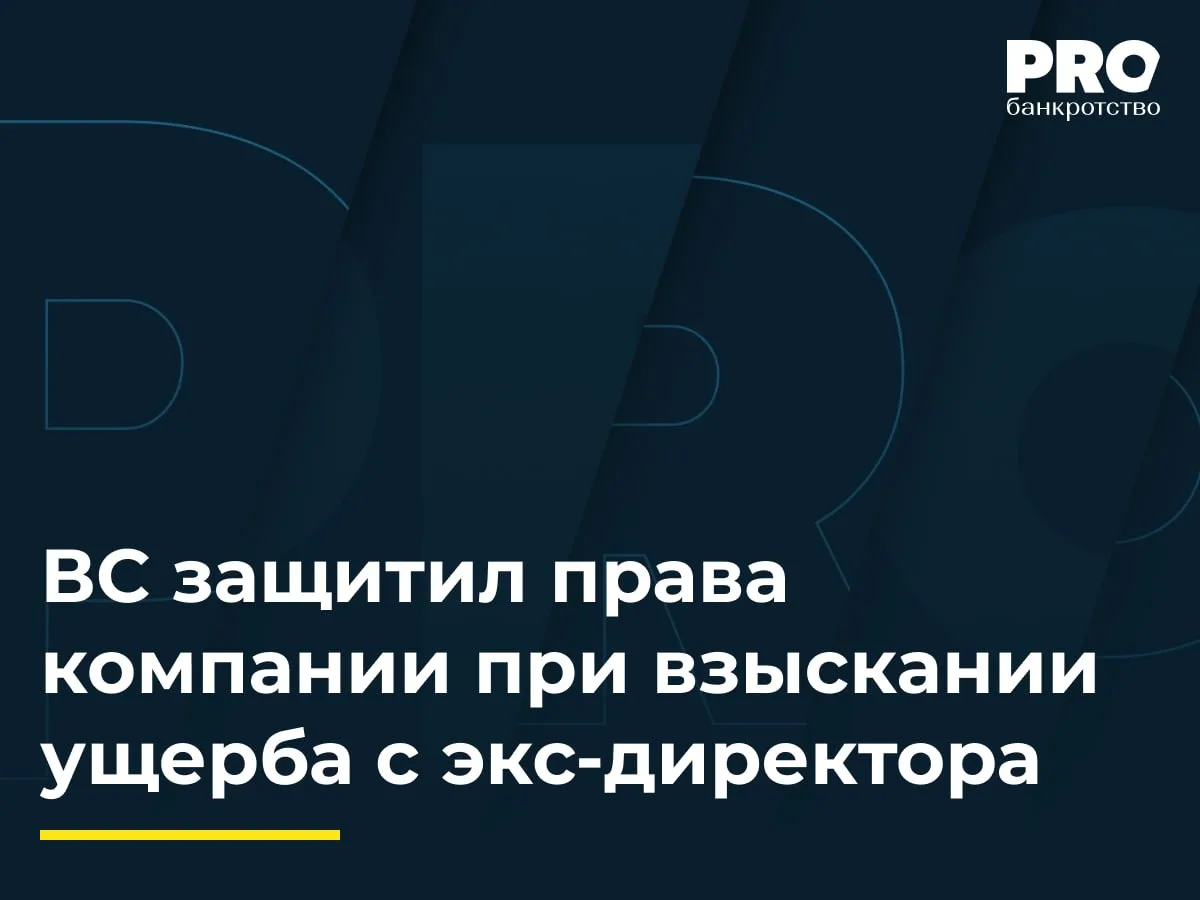 ВС защитил права компании при взыскании ущерба с экс-директора

Яков Шарыгин, занимая пост генеральн