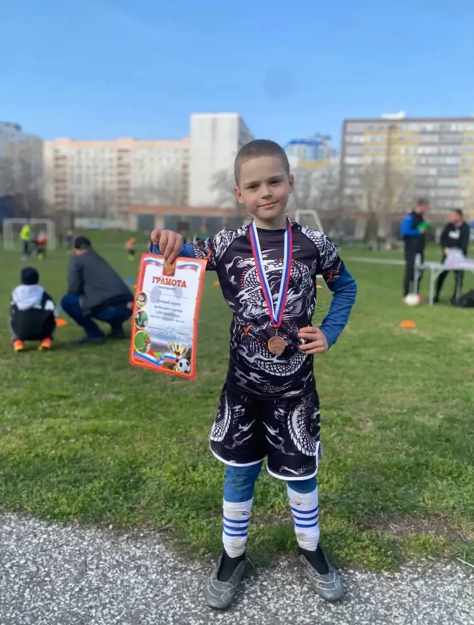Весенний кубок 🏆 «Ура, каникулы» Новороссийск ⚓️  ФК «Черноморец2» 1-е место бронзового кубка турнир