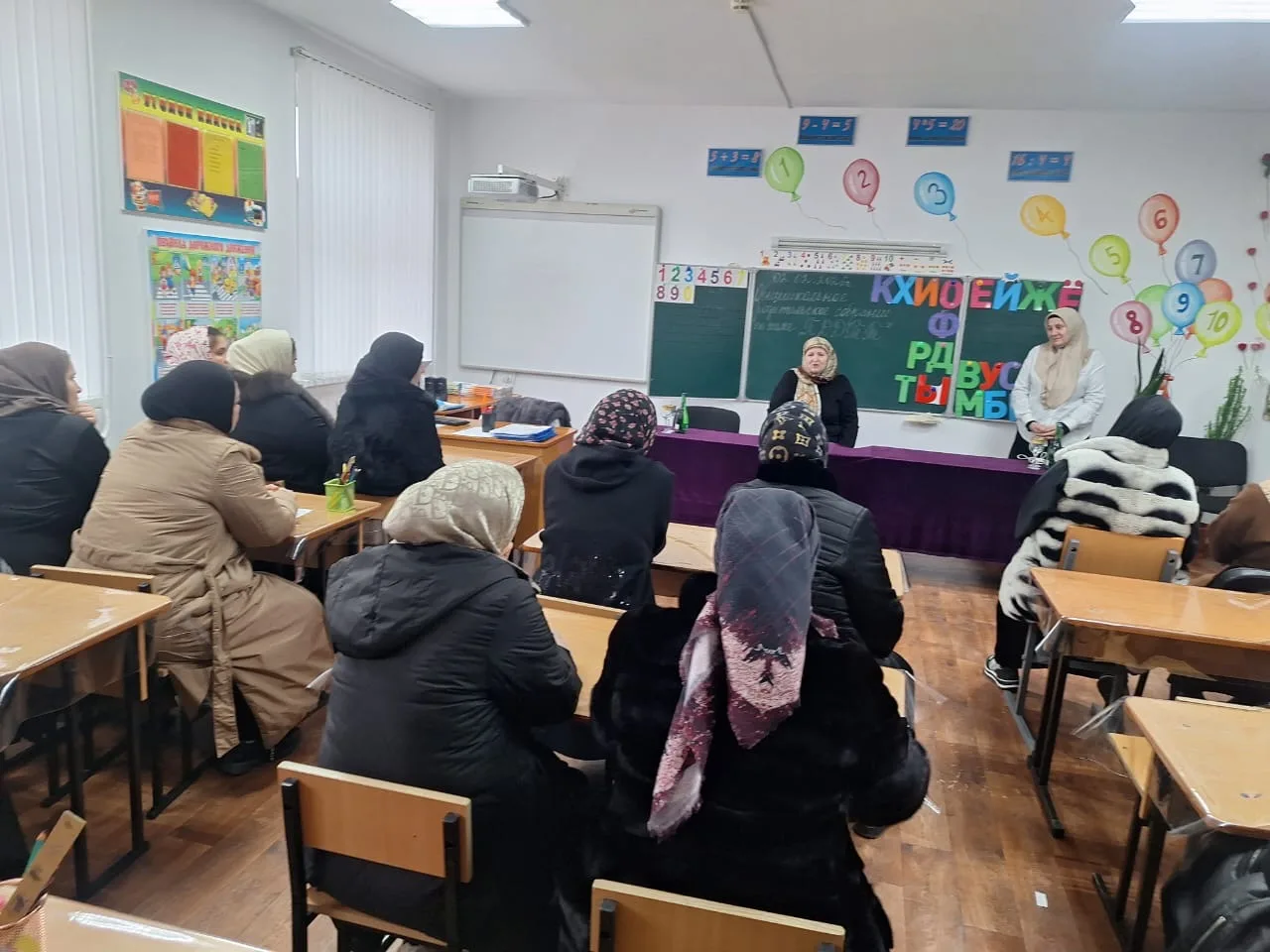 2 февраля в МБОУ "СОШ с. Гехи-Чу" прошло общешкольное родительское собрание . Основная цель  работы 