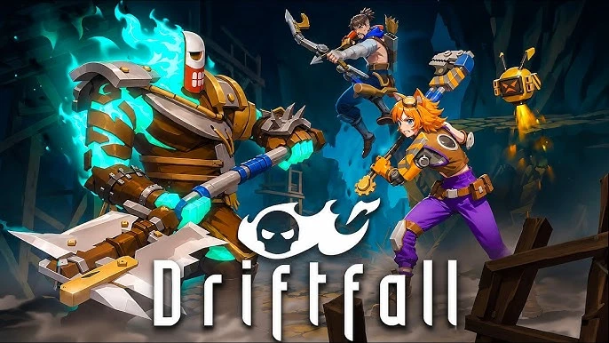 ✦ Driftfall — динамичное фэнтезийное RPG-приключение с пиксельной графикой, в котором ты открываешь 