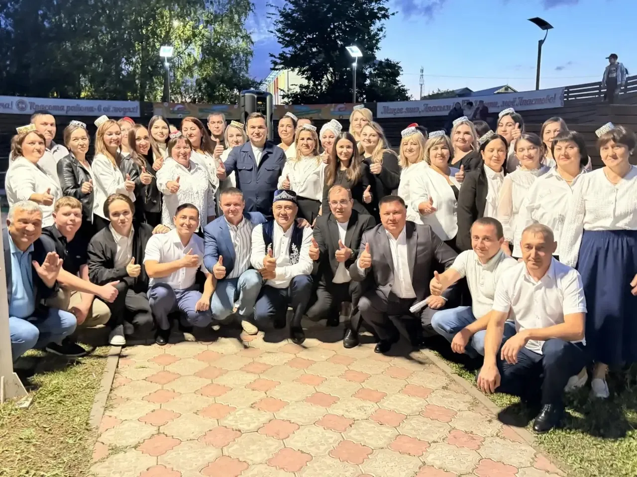 В Апастовском районе завершилась серия концертов «Развитие нашего района — в единстве».