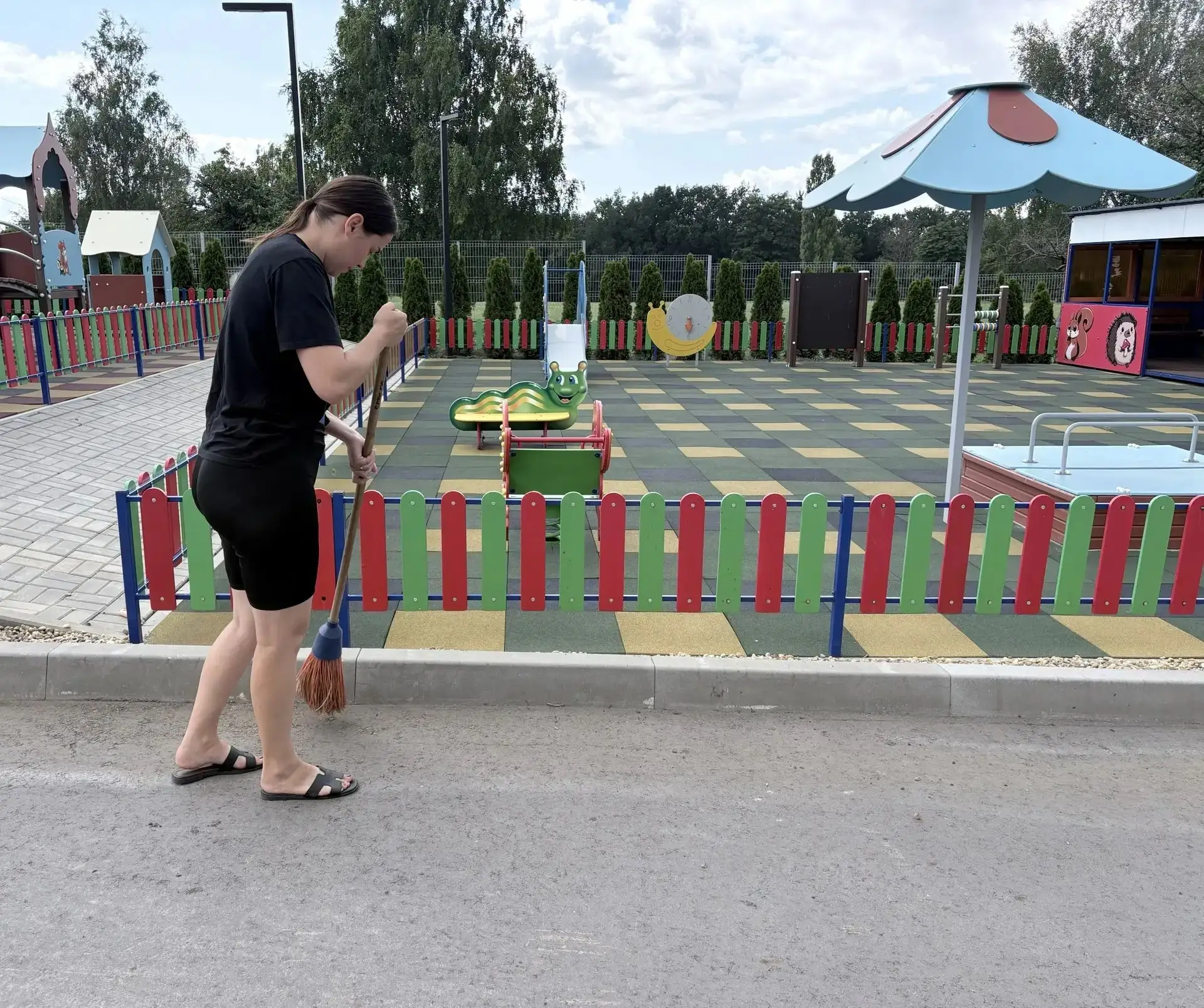 "Чистота под контролем: десант на страже!"