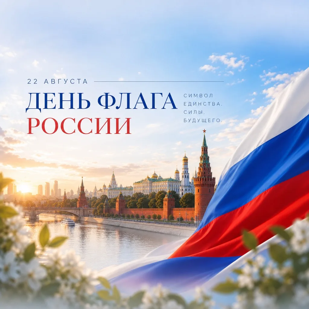 С Днём Государственного флага Российской Федерации! 🇷🇺