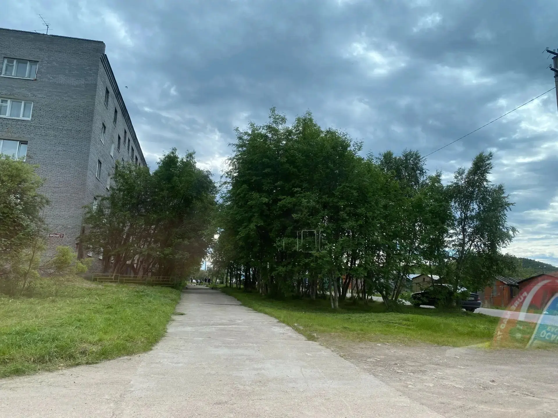В  микрорайоне Причальное