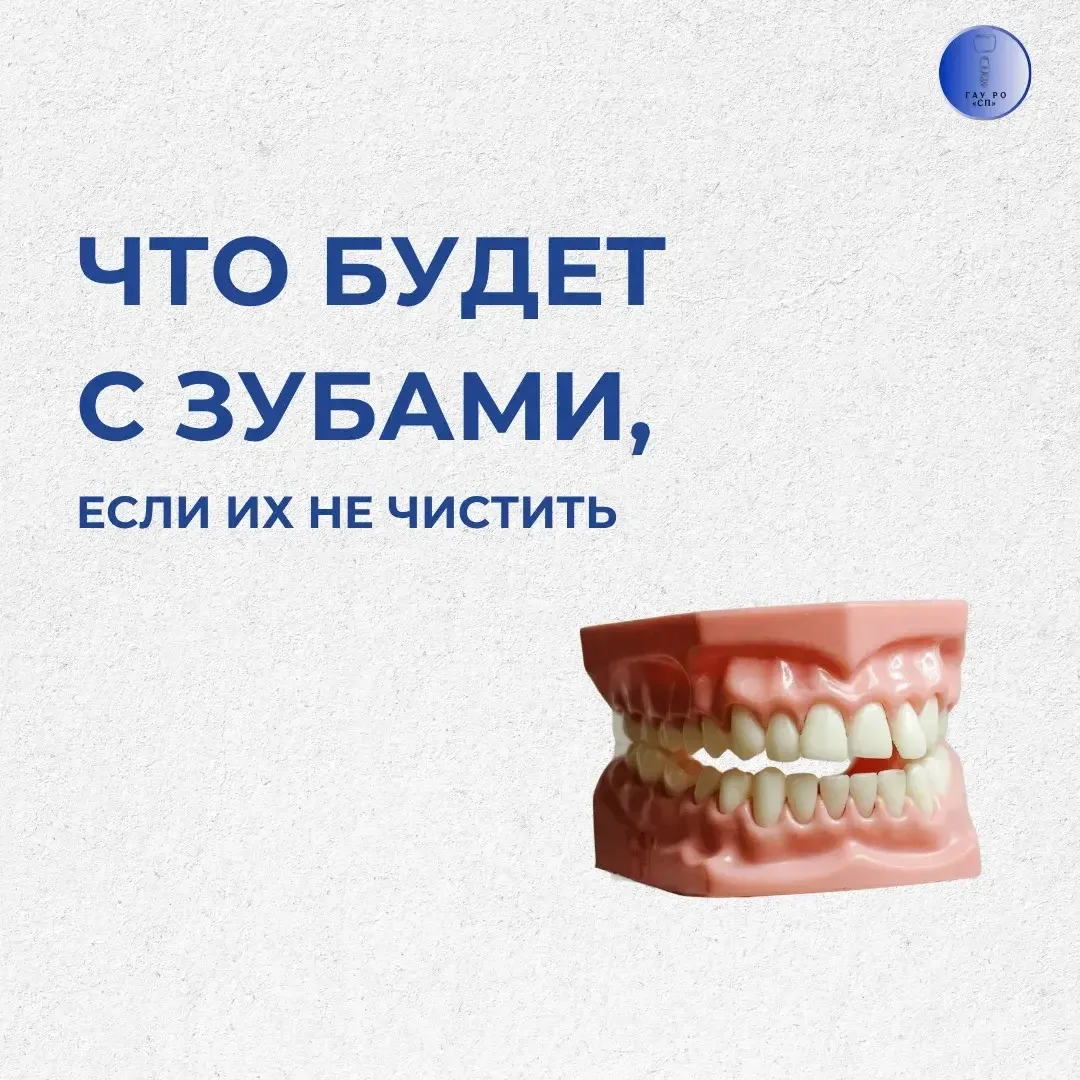 🪥Что происходит с зубами, если их не чистить?