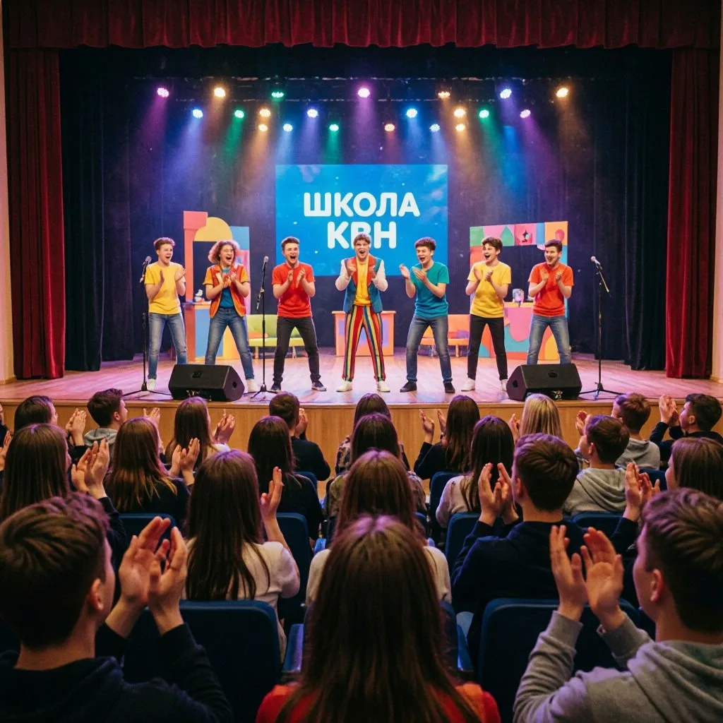 Приглашаем детей 13-17 лет в «Школу КВН»! 🎉