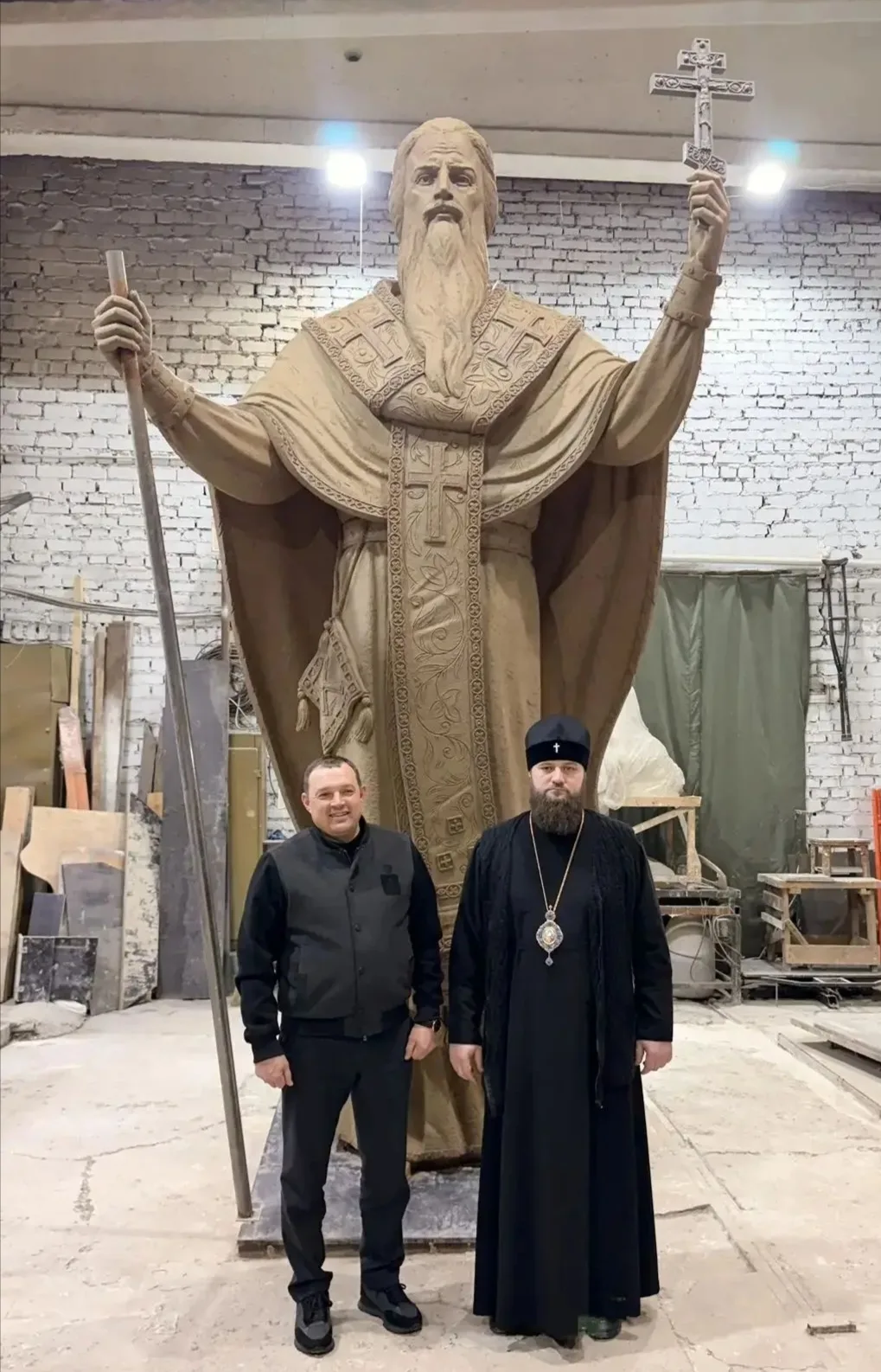 Недалеко от города Перми установят памятник святителю Стефану Пермскому. Пятиметровый п...