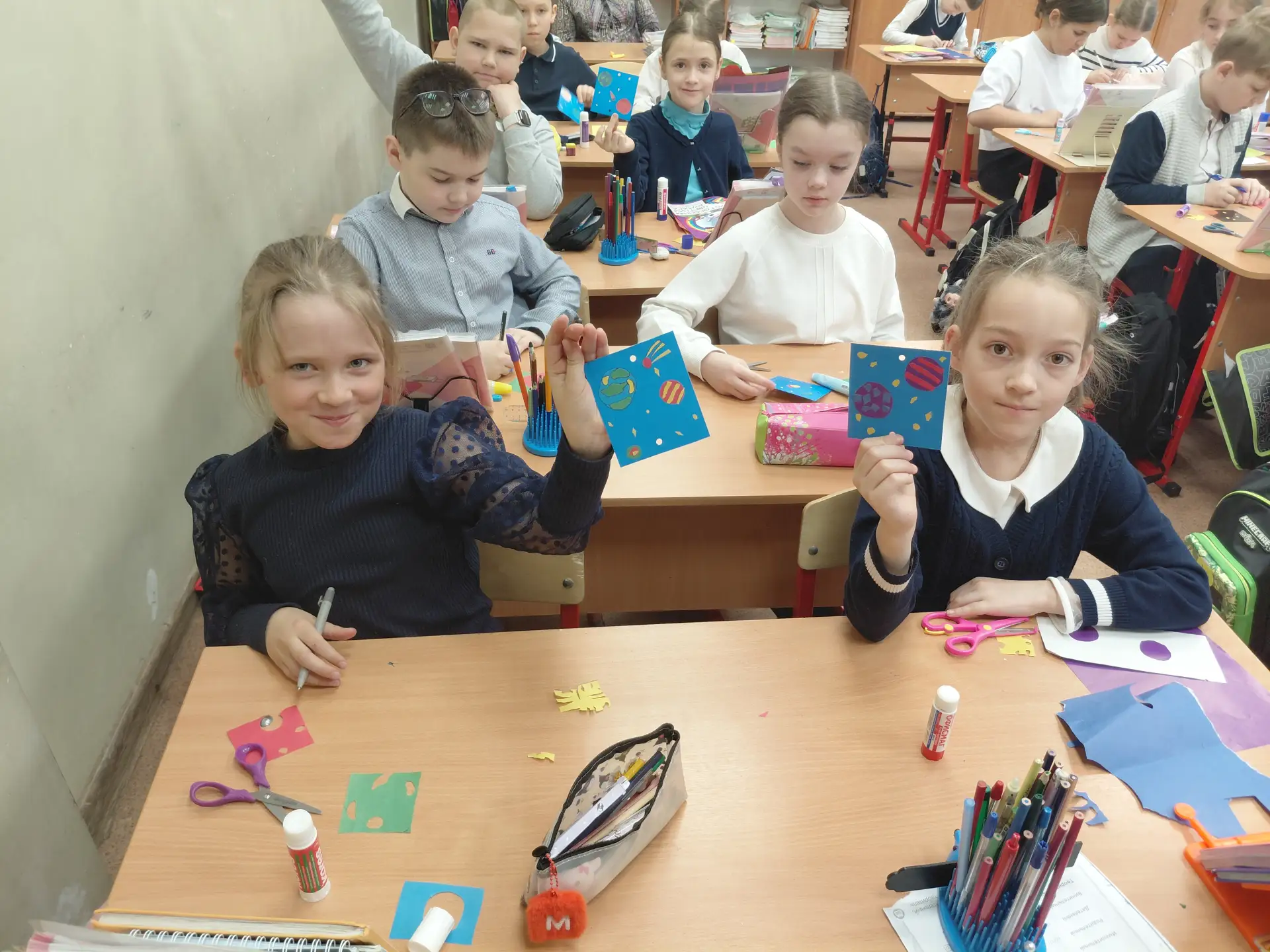 🚀 Космический десант «Всплеска»! В преддверии Дня космонавтики бойцы педагогического отряда «Всплеск
