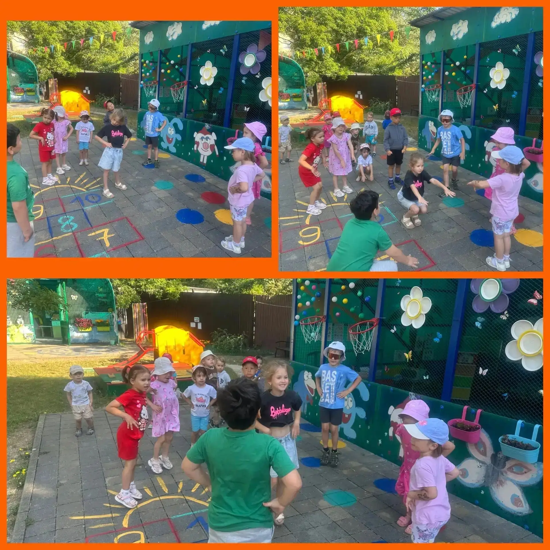 ☀️ На зарядку становись! ☀️

Лето в самом разгаре, а значит, даже зарядка превращается в весёлое при
