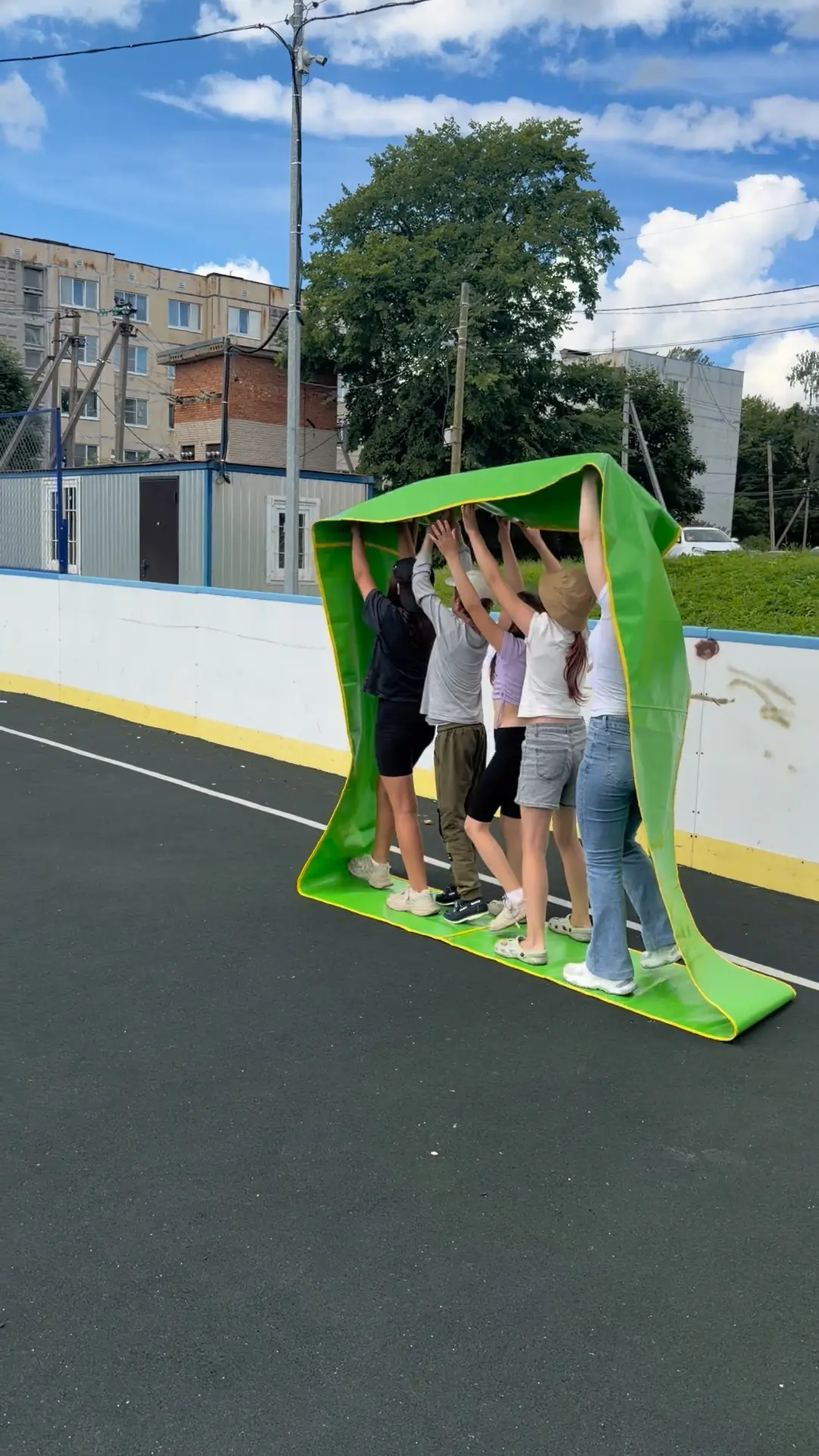 🎲Сегодня устроили классные подвижные игры на свежем воздухе. Но не простые, а с изюмин...