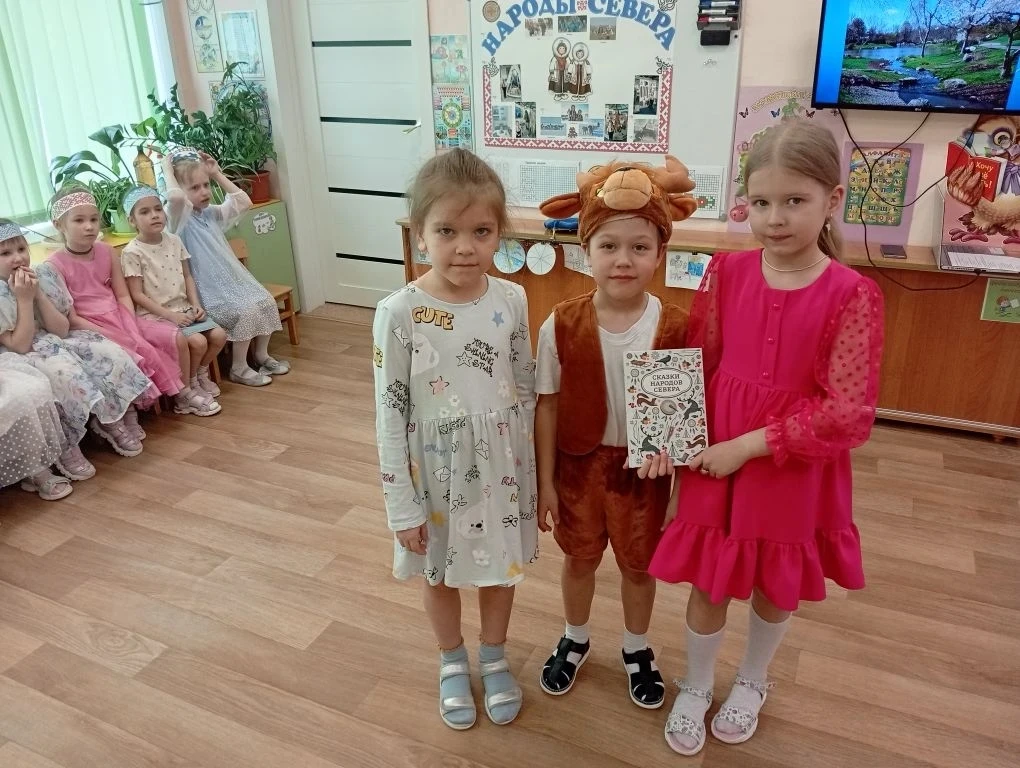 🌿 «Мои первые открытия»: «Вишенка» знакомит с культурой нанайцев, хантов и эвенков! 🌿
