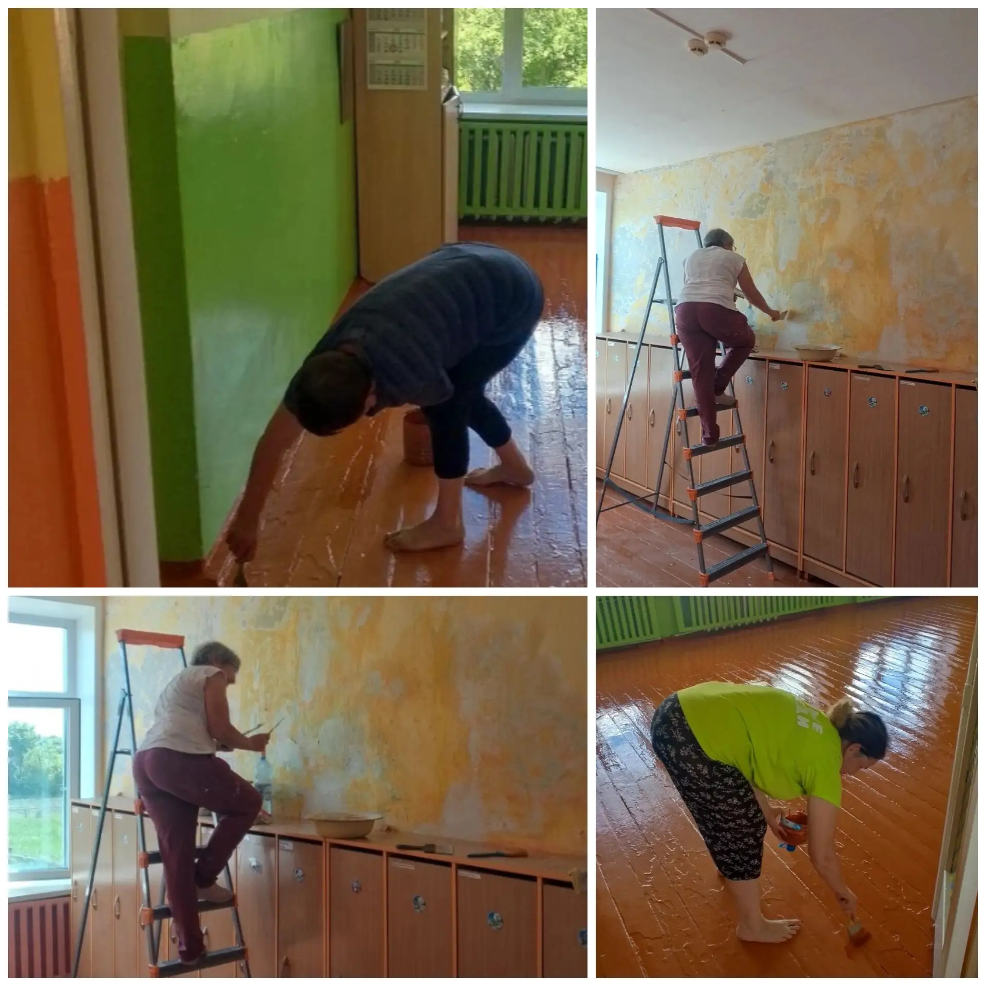 🏗️ Ремонт в нашем детском саду продолжается! 🎨 Мы усердно трудимся, чтобы обновить группы и создат