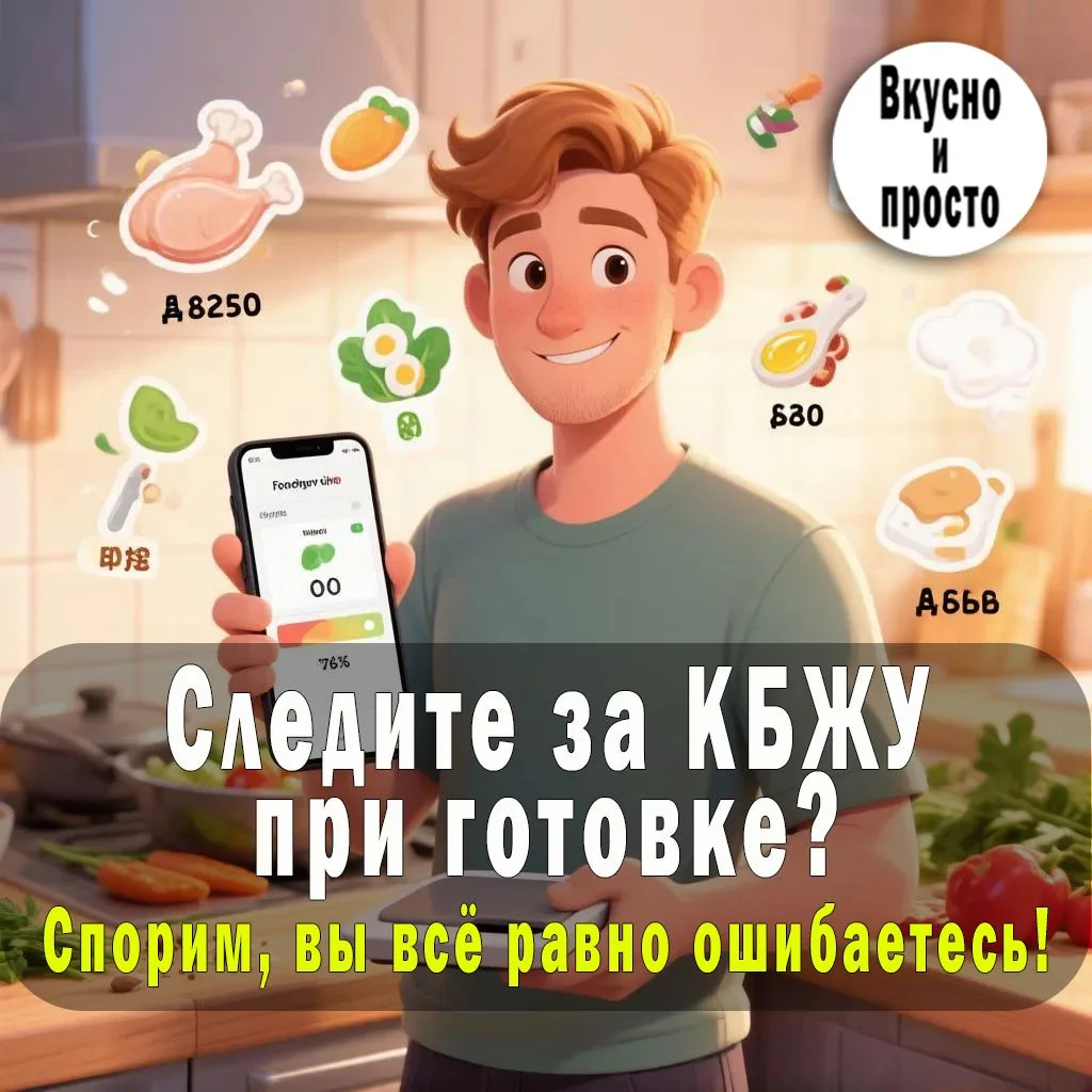Следите за КБЖУ при готовке? Спорим, вы всё равно ошибаетесь!