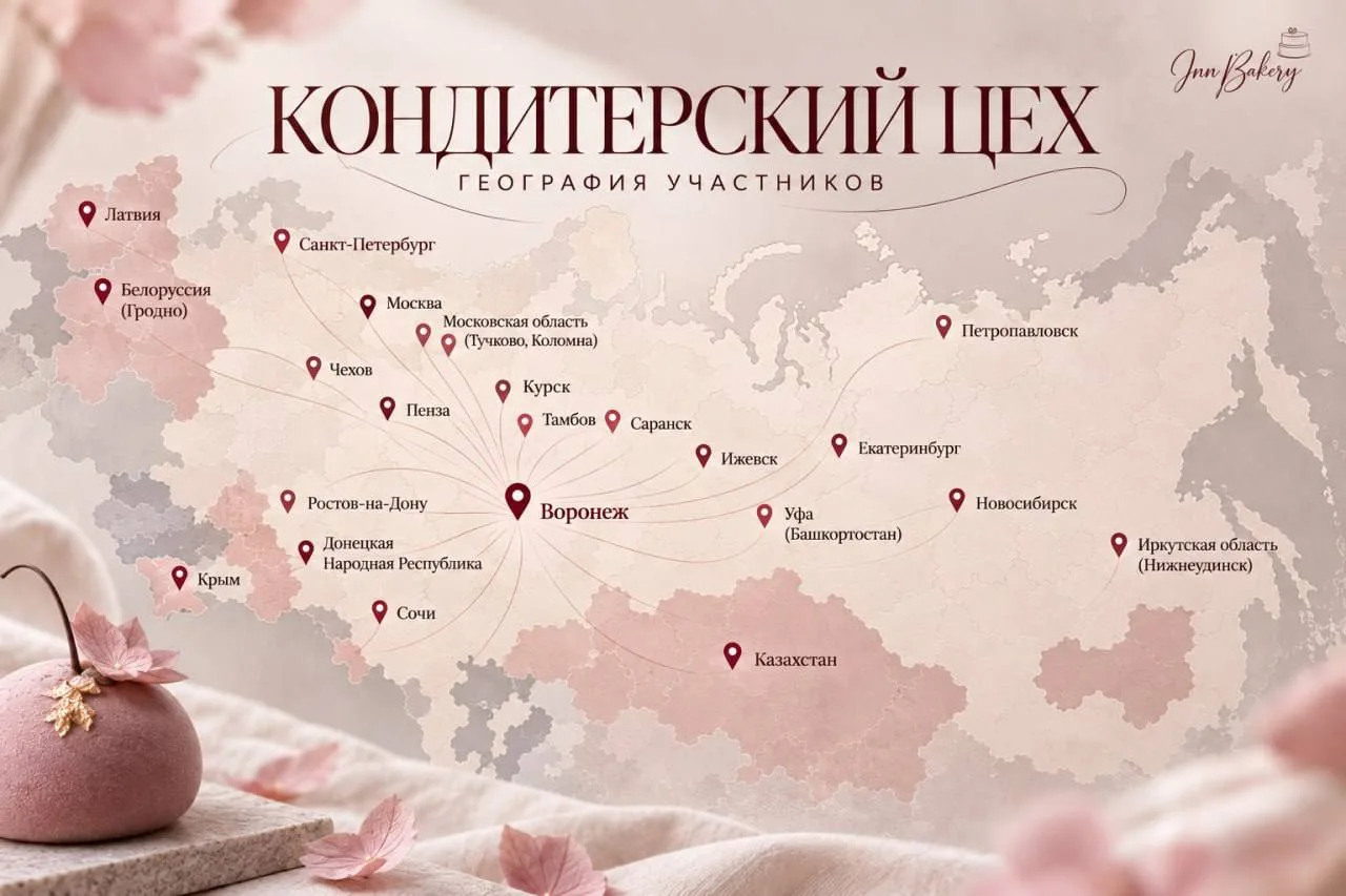 А какая обширная география!