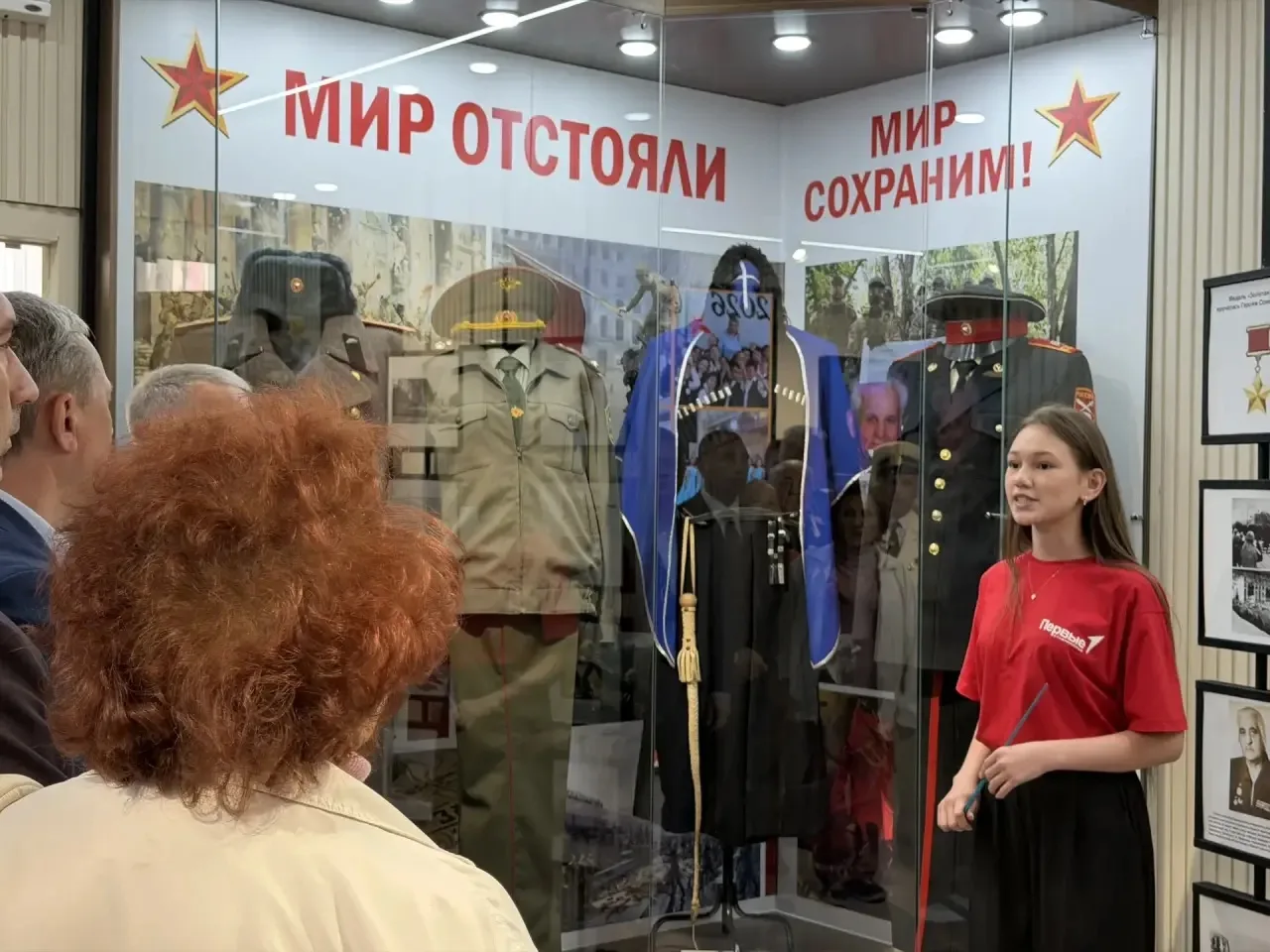 В пятигорской школе открылся обновлённый музей памяти
