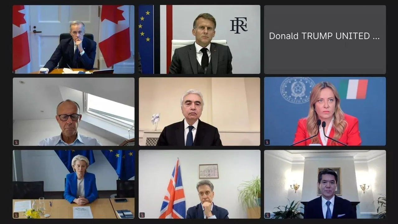 Трамп не смог включить камеру на виртуальном саммите лидеров стран G7.
