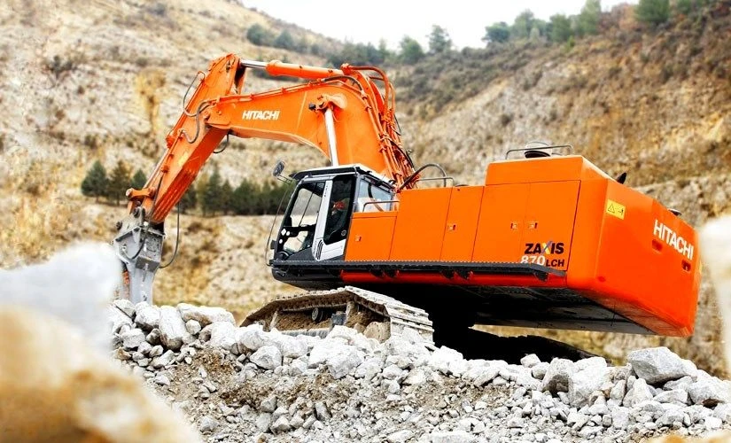 Hitachi ZX870LC‑5G: мощь, которая впечатляет! 💪🔥