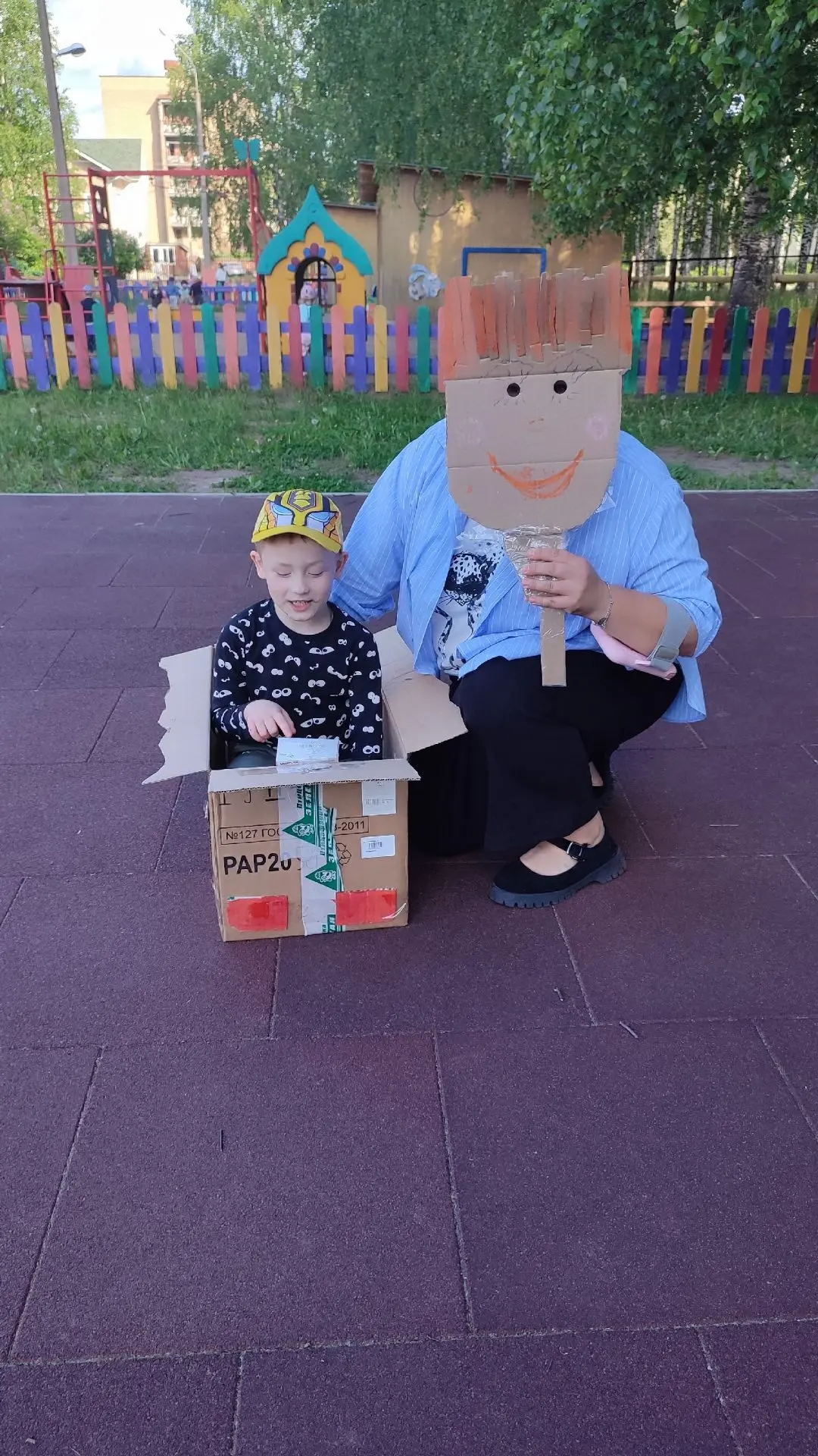 📦 У нас прошёл грандиозный «Картонный бум»!