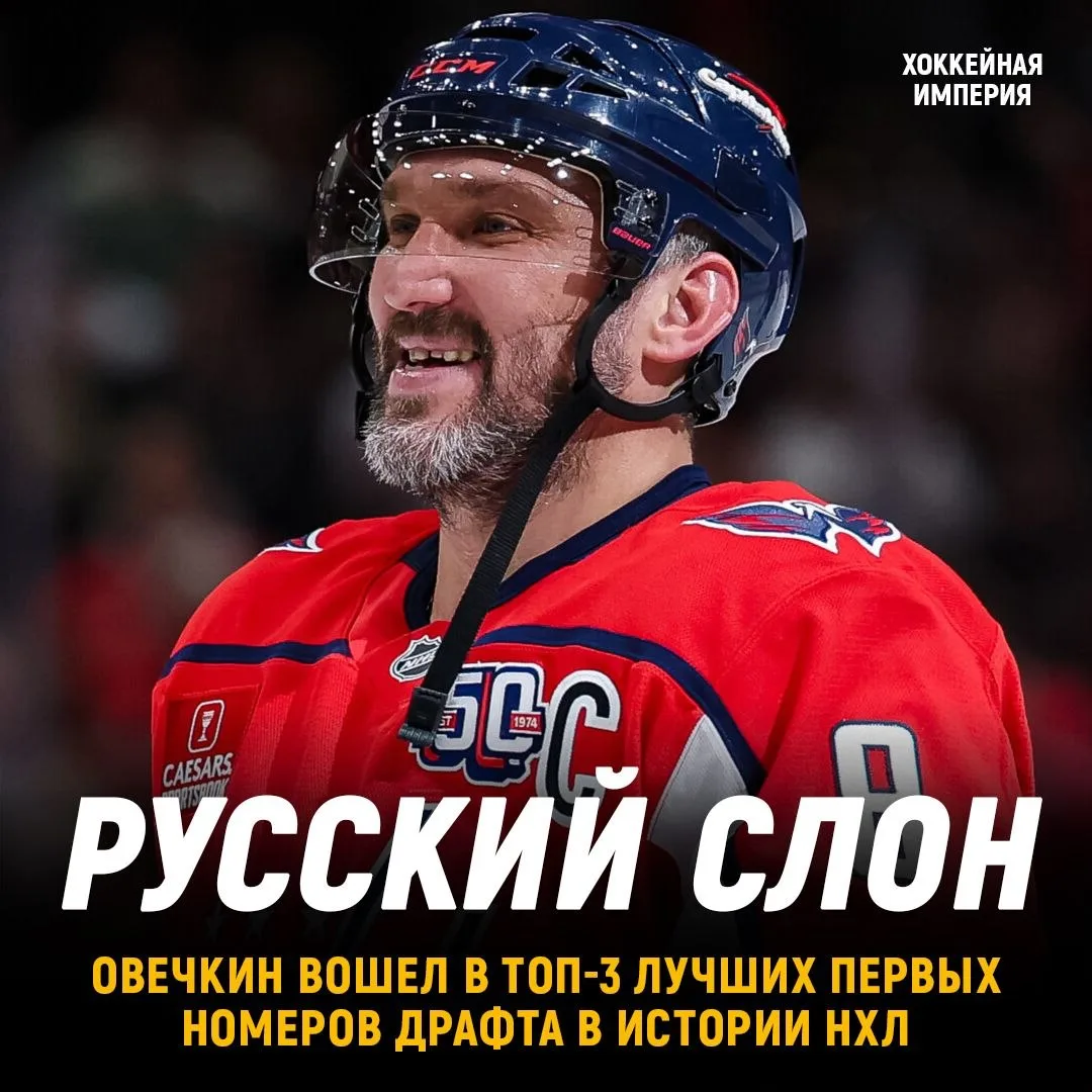 Овечкин: занял третье место в
